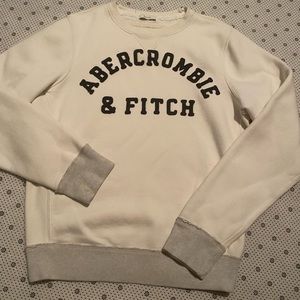 Abercrombie Fitch Soft AF Sweatshirt Women’s XL Pullover Logo Sweater D16